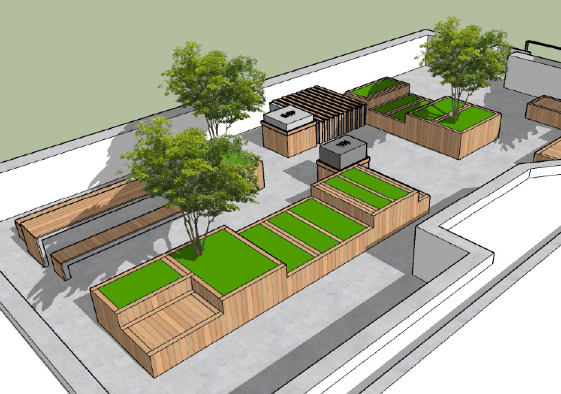 Amenagement de toit terrases - Image 1